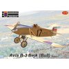 Sběratelský model Kovozávody Prostějov Avia B-3 Bejk Bull Racer3x camo 1:72