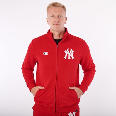 47 Brand New York Yankees Embroidery Helix Track Jacket – Zboží Mobilmania