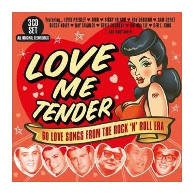 Various - Love Me Tender 60 Love Songs From The Rock 'n' Roll Era CD – Zbozi.Blesk.cz