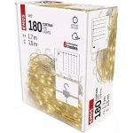 Emos D3EW02 LED vánoční nano řetěz záclona 2,9x1,5 m venkovní i vnitřní teplá bílá programy – Sleviste.cz