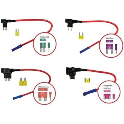 Sada dvojitých pojistek GKU 4 kusy – Zboží Dáma