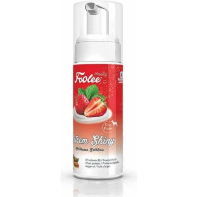 Foolee Šampon pro psy Beauty Extrem Shiny suchá pěna s arganovým olejem 150 ml – Zboží Dáma