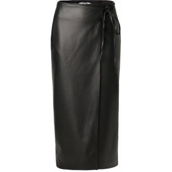 Salsa Jeans dámská kožená sukně černá