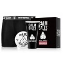 Angry Beards Underwear Antisweat deodorant v krému na intimní partie 150 ml + Antistick gel na intimní partie pro muže 100 ml + Balls Holder M dárková sada