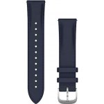 Garmin Quick Release Bands 20 mm, Navy Italian Leather, stříbrná přezka 010-12924-20 – Zbozi.Blesk.cz