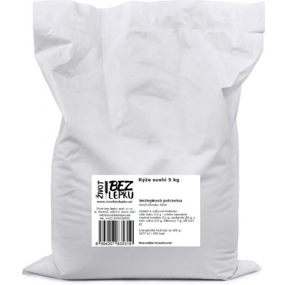 Život bez lepku Rýže sushi 5 kg – Hledejceny.cz