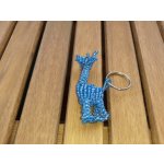 Přívěsek na klíče Power Women Group Keňa Korálkové různá zvířata i Světle modrá žirafa – Zboží Mobilmania