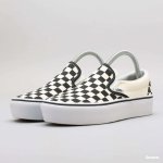 Vans Classic Slip On Platform black&white checkerboard/wht – Zboží Dáma