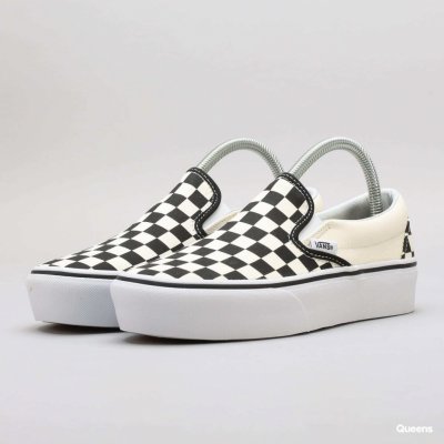 Vans Classic Slip On Platform black&white checkerboard/wht – Zbozi.Blesk.cz