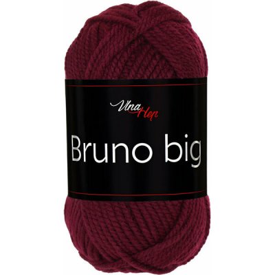Příze Bruno Big 410 bordó – Zboží Mobilmania