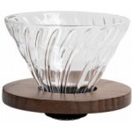 Hario Dripper V60-02 Glass Black – Zboží Mobilmania