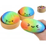 Kawaii Antistresový mačkací knedlíček Squishy Dumpling 8 5cm duhový – Sleviste.cz