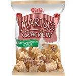 Oishi Chipsy s příchutí octa a soli, Marty's Cracklin' 90 g – Sleviste.cz