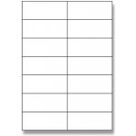 Rayfilm R01000911A samolepicí etikety 105 x 42,4 mm 1400 etiket bílá – Sleviste.cz