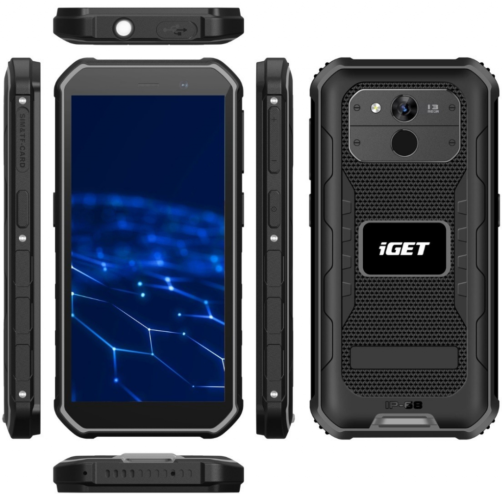 iGET T1 6GB/128GB Black na Heureka.cz