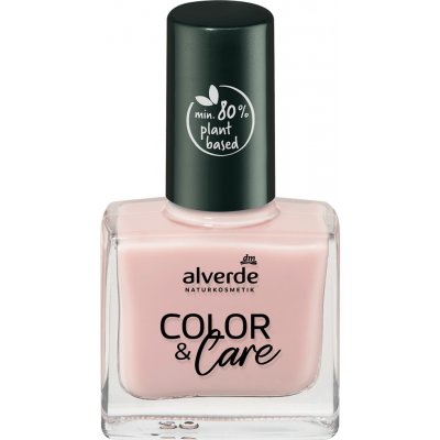 alverde NATURKOSMETIK lak na nehty Color & Care 30 Bridal Beige 10 ml – Zboží Mobilmania