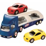 Little Tikes Tahač s návěsem pro přepravu aut 170430 modrá – Hledejceny.cz