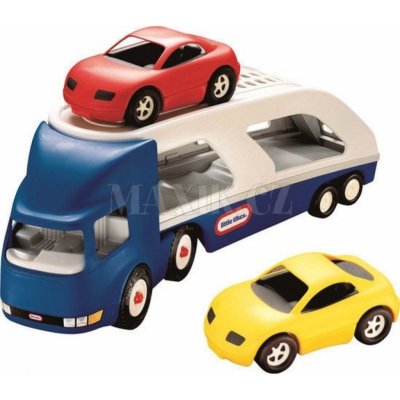 Little Tikes Tahač s návěsem pro přepravu aut 170430 modrá – Hledejceny.cz