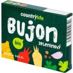 Country Life Bio Bujon zeleninový kostky 66 g – Zboží Dáma