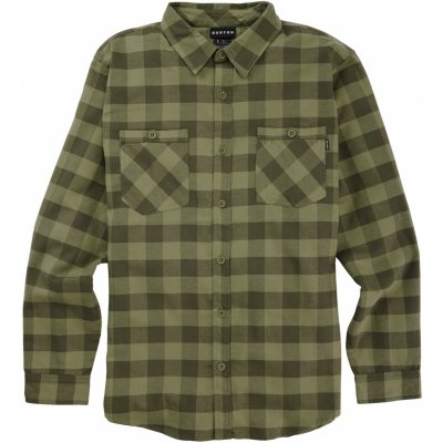 Burton Favorite flannel LS forest moss buffalo plaid 23 – Hledejceny.cz