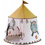 KIK Stan Teepee Wigwam s domečkem na hraní 110 cm KX7933 – Zboží Dáma