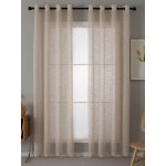 MKLuzkoviny.cz Závěsy Leonardo béžová – 140 × 280 cm (2 ks) – Hledejceny.cz