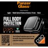 Ochranné sklo a fólie pro chytré hodinky PanzerGlass Full Protection D3O černý, Apple Watch Series 7/8/9 41mm 3689