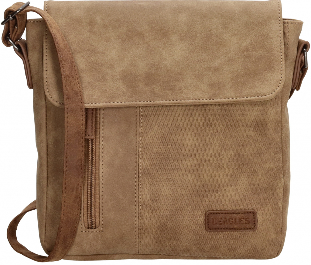 Beagles Brunete dámská crossbody kabelka taupe