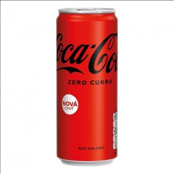 Coca Cola ZERO plech 24 x 330 ml