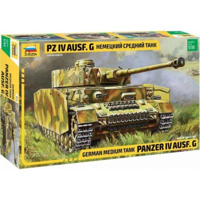Zvezda Model Kit Panzer IV Ausf.G 3674 1:35