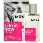 Mexx Life Is Now toaletní voda dámská 30 ml tester – Hledejceny.cz