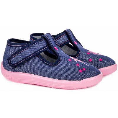 Papuče domácí OBUV na suchý zip – Zbozi.Blesk.cz