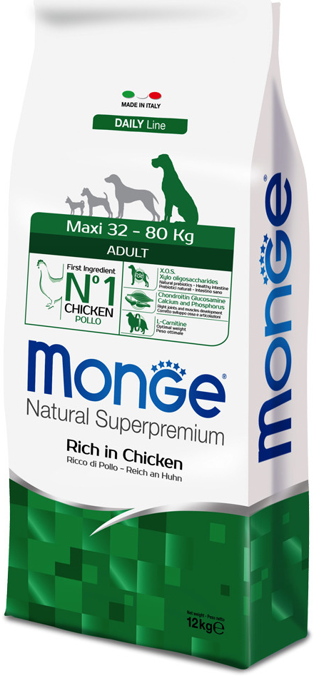 Monge Natural Superpremium Adult Maxi 2 x 12 kg