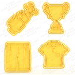 Sada vykrajovátek - Golf Velikost: 10-12 cm – Hledejceny.cz