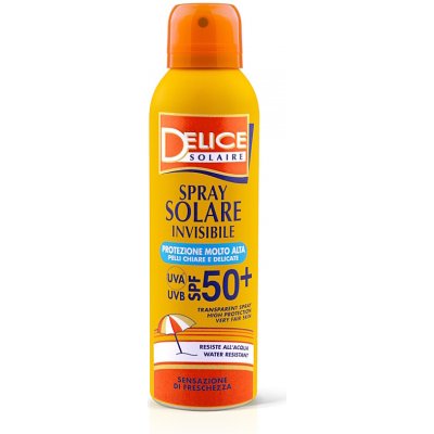 Delice Solaire Transparentní opalovací sprej SPF50+ 150 ml – Sleviste.cz