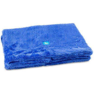 Profizoo Deka dvouvrstvá plys modrá L 120 x 80 cm – Zboží Mobilmania