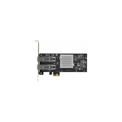 Startech 2-Port GbE SFP Network Card, PCIe 2.0 x1, Intel I350-AM2 2x 1GbE Controller, 1000BASE Copper/Fiber Optic, Dual-Port Gigabit Ethernet NIC, Desktop/Server Backplanes - Windows and Linux Compati – Hledejceny.cz