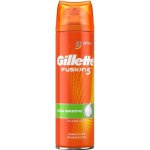 Gillette Fusion 5 Ultra Sensitive pěna na holení 250 ml – Zboží Mobilmania