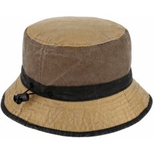 Fiebig since 1903 Volnočasový legendární bucket hat 1903 hnědobéžový sepraná bavlna