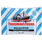 Fisherman's Friend Eucalyptus mentolové pastilky 25 g – Zboží Dáma