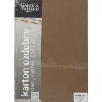 Galeria Papieru kreativní papír KRAFT hnědá 275g 20ks – Zboží Dáma
