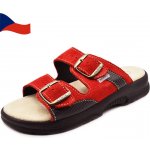 Santé dámské zdravotní pantofle kožené 517-33-38 – Zboží Mobilmania
