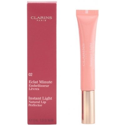 Clarins Instant Light Natural Lip Perfector báze na rty s 3D pigmenty 02 10 ml – Zboží Mobilmania