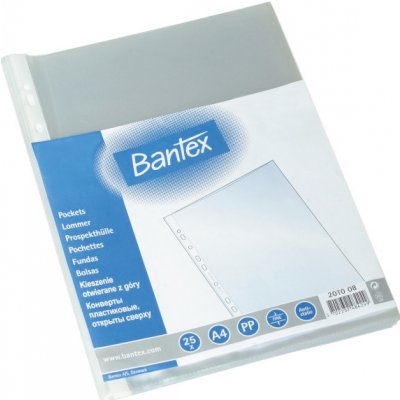Bantex A5 80 mikronů transparentní 100 ks – Zbozi.Blesk.cz