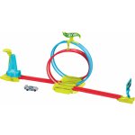 Mattel Hot Wheels Dráha Neon Speeders Laser Stunt Slamway H7045 – Zboží Dáma