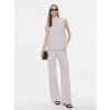 Dámské klasické kalhoty Calvin Klein K20K206774 Wide Leg šedé