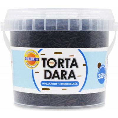 Dia Wellness Posyp na dort – čokoládové tyčinky 250 g – Hledejceny.cz