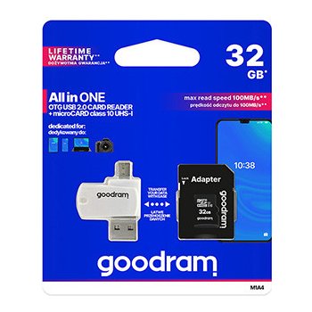 Goodram microSDHC 32 GB UHS-I M1A4-0320R11