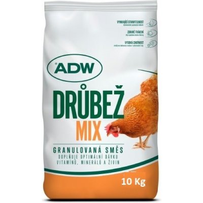 ADW KS BR1 Krmivo pro brojlery expandované drcené 10 Kg – Zbozi.Blesk.cz