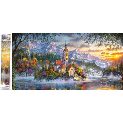 Norimpex Diamantové malování Rezidence na ostrově 80 x 40 cm – Sleviste.cz